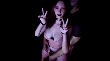 Kemenangan Gadis Asia Seksi Berdiri Sambil Dientot