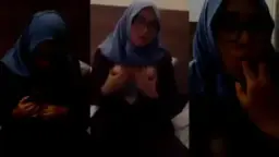 Jilboobs Menggoda Dan Memuaskan Diri Di Hadapan Suami