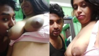 Pria Nakal Mengunyah Payudara Besar Dan Berisi Dalam Video Seks India
