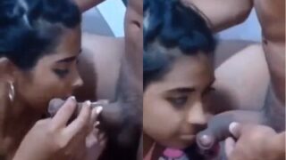 Remaja India Menjilat Bubuk Protein Saat Bercinta