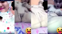 Goyangan Toge Hijab Ayam Kampus Bareng Vcs