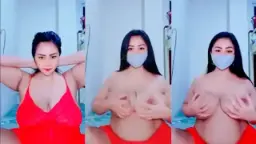 Live Tante Azza Remas Payudara Dan Menggairahkan