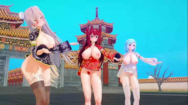 Tubuh Mewah Vtuber Mmd Rayakan Imlek Dengan Goyangan Menggoda