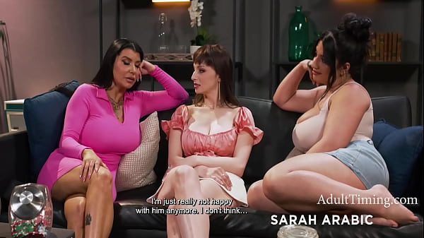 Busty Milfs Sadar Mereka Tak Butuh Pria Bodoh Kalau Bisa Saling Main Sesama—romi Rain, Lexi Luna, Sarah Arabic
