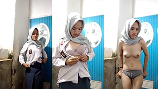 Gadis Sma Berhijab Telanjang Usai Pulang Sekolah