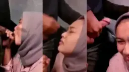 Jilbab Menggoda Ingin Dihujani Sperma Di Wajah