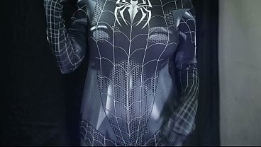 Ngentot Cewek Indo Cosplay Spiderman, Memeknya Basah Bangeet Sampe Becek