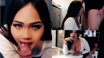 Baby Suji Digenjot Temen Suami Di Rumah Sendiri, Berasa Nikmatin Kontol Tetangga.