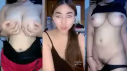 Cantik Berkacamata Pamer Susu Gede Goyang Panas Di Live.
