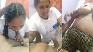 Gadis Desa Mengulum Kontol Hitam Kekasihnya Saat Bercinta Di Hotel