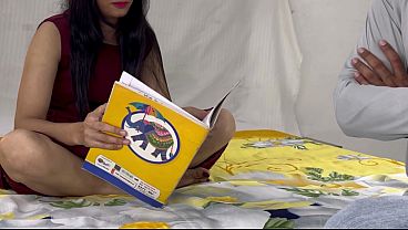 Cewek Borjuis Panasin Gurunya Yang Miskin Di Kamar.