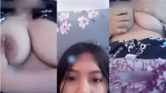 Dewi Toge Pamer Tetek Di Ometv Bikin Ngaceng