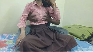 Cewek Kuliahan India Di Kamar Pacar, Ngewe Panas Abis!