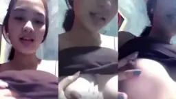 Abg Seksi Pamerin Tetek Diremas-remas, Bikin Nafsu Naik.
