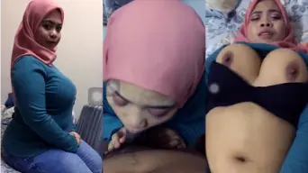 Ngewe Cewek Berjilbab Pink, Toket Montok Bikin Ngiler.