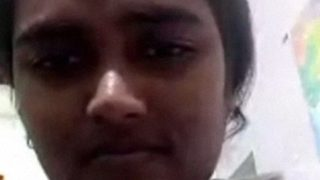 Gadis Seksi Dari Hyderabad Pamerin Tetek Buat Pacar.