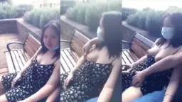 Grepe Pacar Di Taman, Bikin Basah Celana Dalam.
