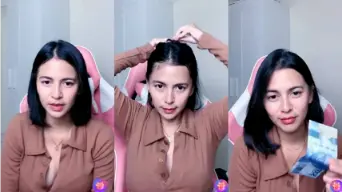 Live Miss Almira, Belahan Toketnya Kebuka Bikin Makin Greget
