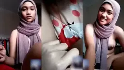 Vcs Aisyah Si Bocil Hijab Coklat, Goyangannya Bikin Nafsu Naik