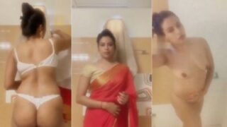 Wanita Lucknow Bikin Video Bugil Ala India Di Kamar Mandi, Sambil Mandi Dia Mainin Diri Sendiri